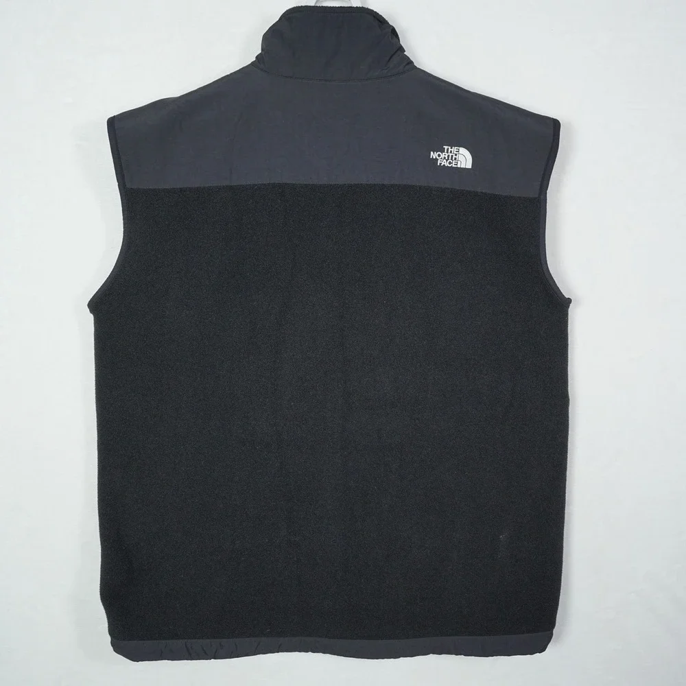 The North Face Denali Polartec Fleece Vest Men XL Black Full Zip Gorpcore Jacket